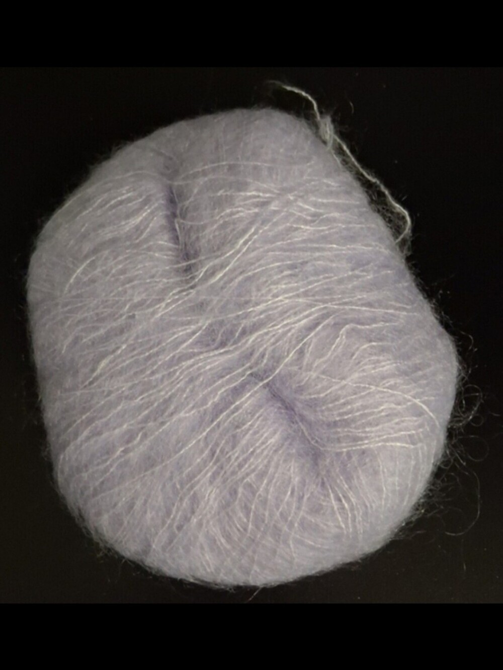 Light Purple Mohair & Silk Soft Fluffy Warm Crafting Crochet Knit Yarn